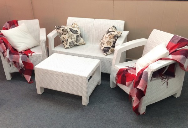 Комплект Yalta Terrace Set белый купить в Угличе