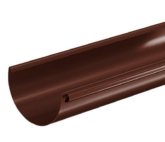 Водосток Aquasistem, система 150/100 - Водосточный желоб 3.00м RAL 8017 Коричневый купить в Угличе