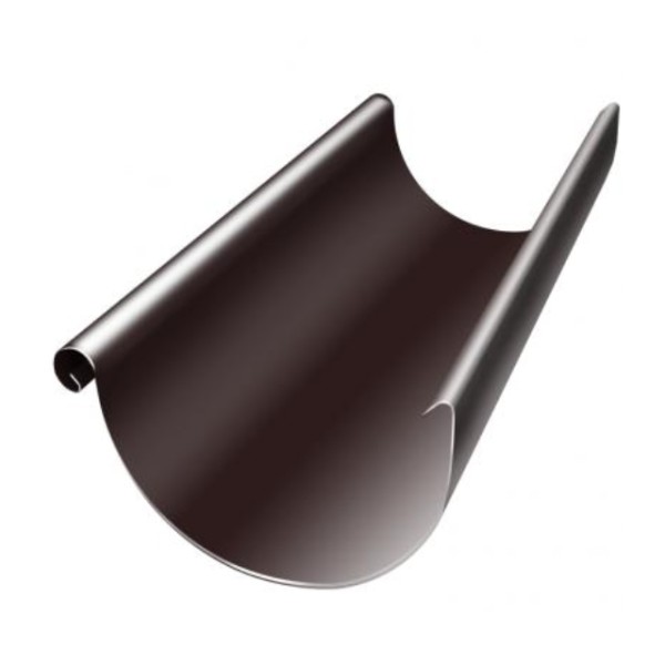 Водосток Grand Line 150x100 – Желоб 3м RAL 8017 купить в Угличе