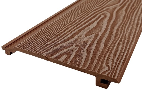 Сайдинг Darvolex 185x19x3000мм, 3D тиснение Коричневый купить в Угличе