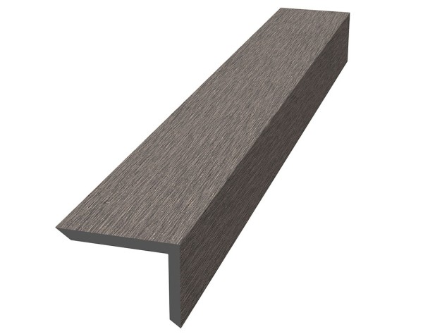 Уголок ДПК для террасной доски NauticPrime, 60x40x2900мм Венге купить в Угличе