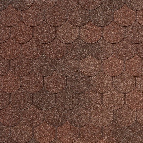 Гибкая черепица Tegola ASSISI terracotta 420 купить в Угличе