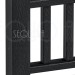 Комплект крышка/юбка для столба SEQUOIA BLACK купить в Угличе