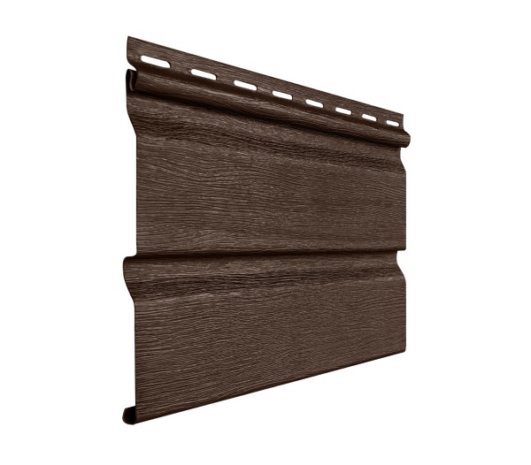 Виниловый сайдинг fineber - "стандарт", коричневый купить в Угличе