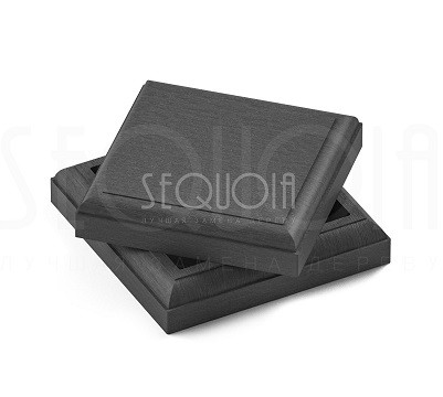 Комплект крышка/юбка для столба SEQUOIA GRAY купить в Угличе
