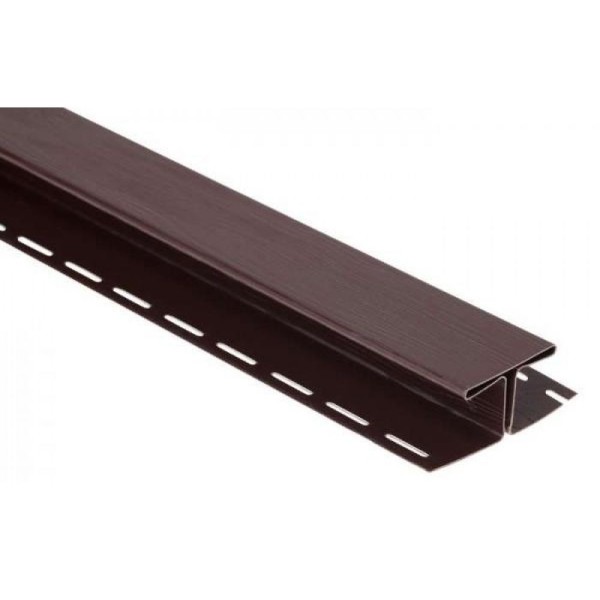 Н-профиль Люкс Крашенный, T-18, ВН, Коричневый купить в Угличе