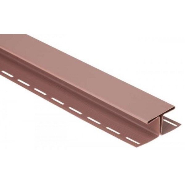 Н-профиль Люкс Крашенный, T-18, ВН, Красно-коричневый купить в Угличе
