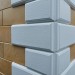 Угол Наружный к Фасадным Термопанелям Доломит Дагестанский Камень 400 мм Белый купить в Угличе