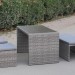 Диван-Трансформер AFINA плетеный из иск. ротанга S330G-W78 Grey купить в Угличе