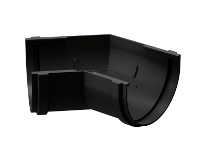 Угол желоба универсал 135˚ Docke Premium ПВХ - Карбон