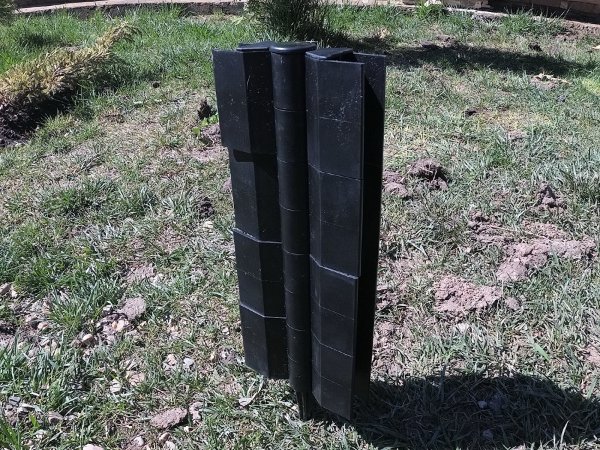 Угловой элемент поворотный, пластиковый от 60° до 300° для доски 300х30 мм из ДПК чёрный Holzhof купить в Угличе