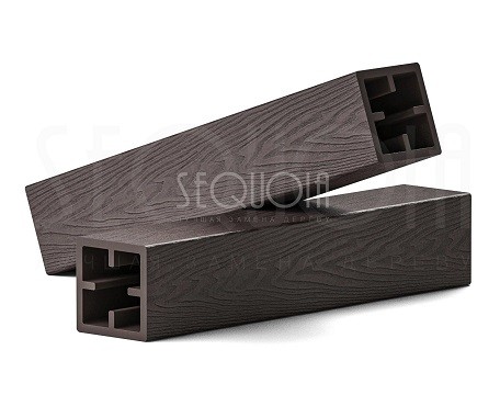 Столб SEQUOIA Evolution 3D WOOD BROWN купить в Угличе