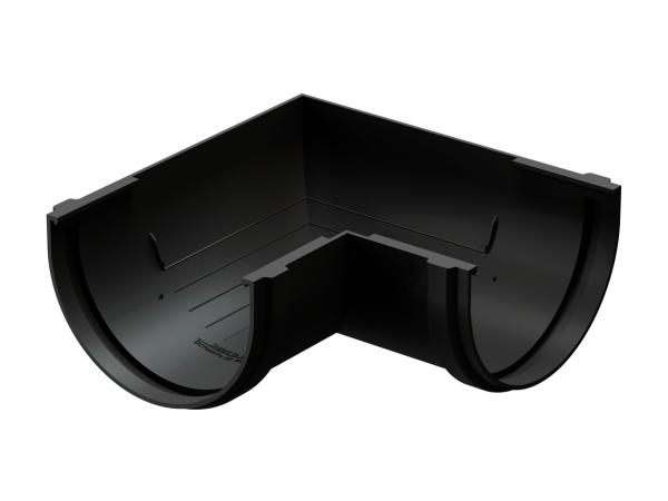 Угол желоба универсал 90˚ Docke Premium ПВХ - Карбон купить в Угличе