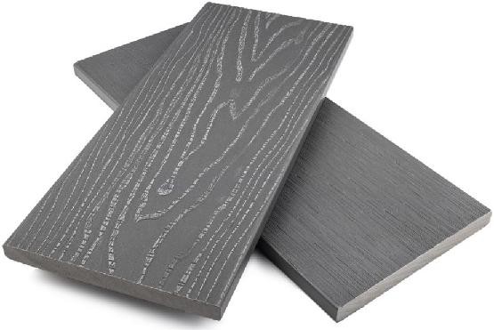 Заборная доска ДПК полнотелая NanoWood Серый купить в Угличе