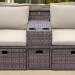 Комплект мебели AFINA плетеной из иск. ротанга AFM-330B Brown купить в Угличе