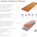 Фибросайдинг DECOVER 3600 x 190 x 8 мм Snow купить в Угличе
