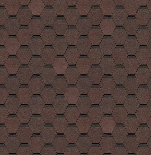 Гибкая черепица Docke, коллекция Шеффилд – Зрелый каштан купить в Угличе