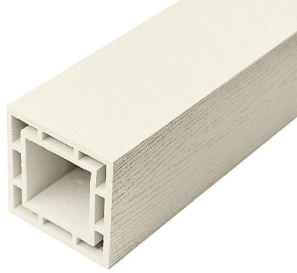 Столб FAYNAG ДПК WOOD слоновая кость купить в Угличе