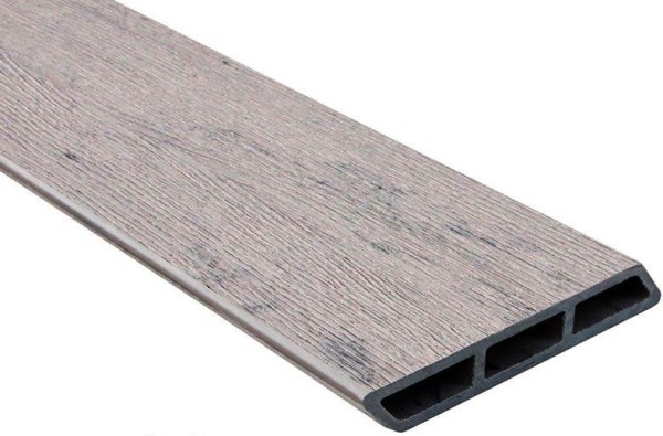 Доска Ромбус 3D ДПК Outdoor STORM GREY серая микс купить в Угличе