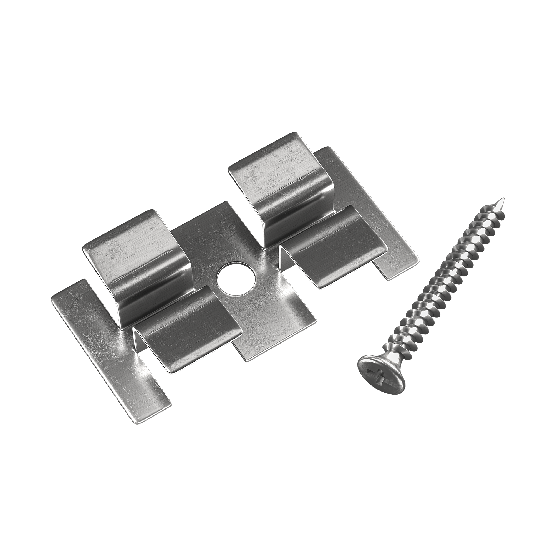 Клипса с саморезом, Grinder шовный монтаж 5 mm купить в Угличе