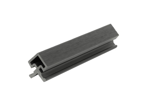 Угол внешний для фасадной панели co-extrusion, grey dark купить в Угличе
