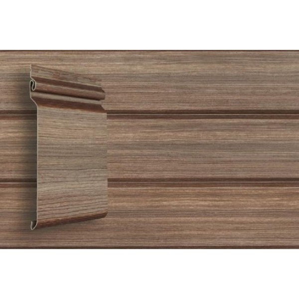Виниловый сайдинг Grand Line Natural-Брус Tundra - Кедр купить в Угличе