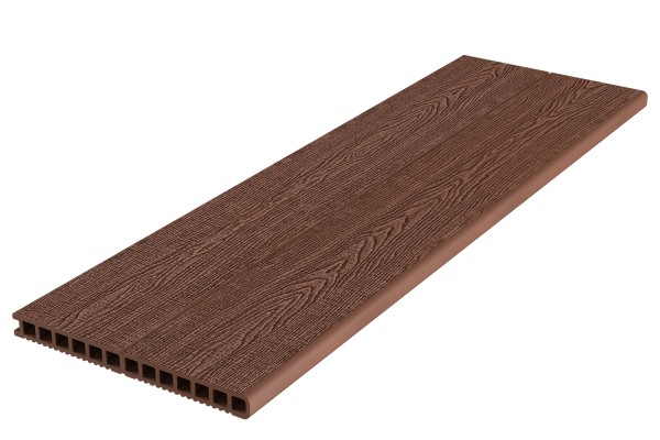 Ступень ДПК Deckron Woodlike 317x28x4000 мм, коричневый купить в Угличе
