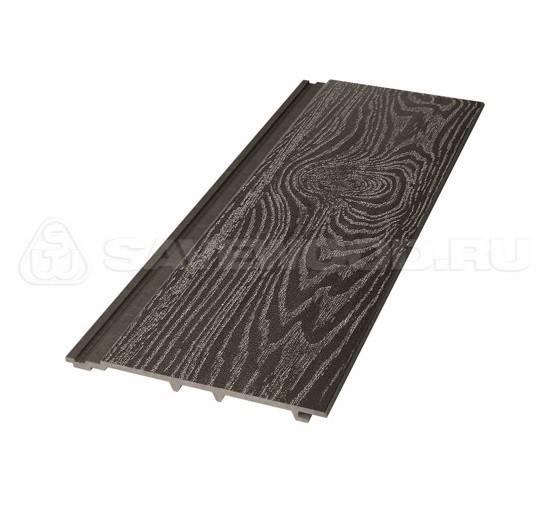 Сайдинг из дпк savewood sw-cedrus тангенциальный распил темно-коричневый купить в Угличе
