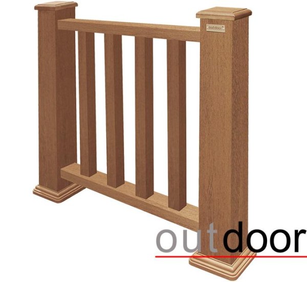 Ограждение из ДПК Outdoor Классик 3D STORM дуб купить в Угличе