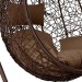 Кресло Подвесное из искусственного ротанга AFM-168A-L Brown купить в Угличе