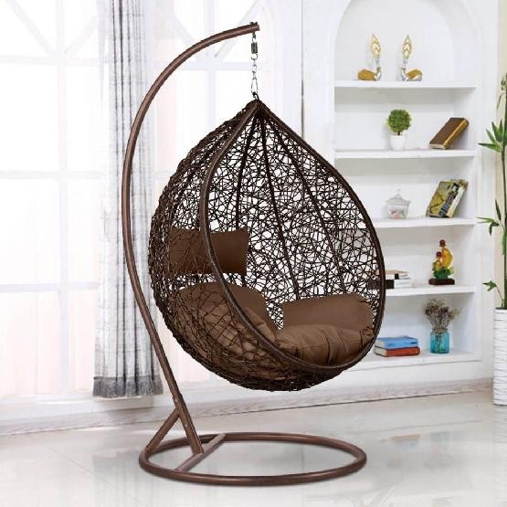 Кресло Подвесное из искусственного ротанга AFM-168A-XL Brown купить в Угличе
