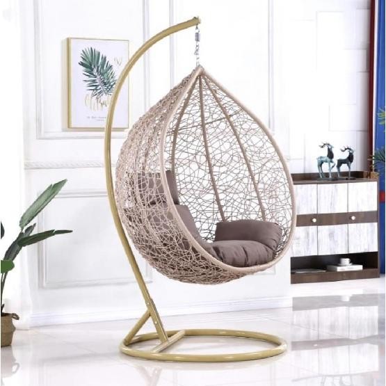 Кресло Подвесное из искусственного ротанга AFM-169A-XLB Beige купить в Угличе
