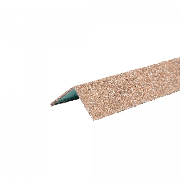 Уголок металлический внешний ТЕХНОНИКОЛЬ HAUBERK, Коричнево-бежевый купить в Угличе