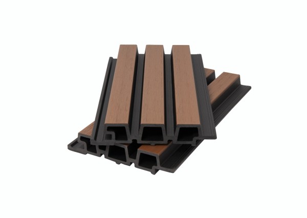 Фасадная панель брусковая двухцветная co-extrusion, sand mix купить в Угличе