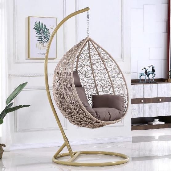 Кресло Подвесное из искусственного ротанга AFM-169A-LB Beige купить в Угличе