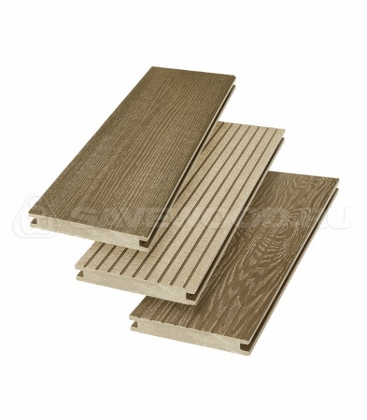 Террасная доска SW Fraxinus (R) полнотелая «SaveWood» Тик купить в Угличе