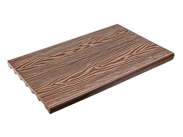 Ступень полнотелая из ДПК Deckart Step 3D Махагон купить в Угличе