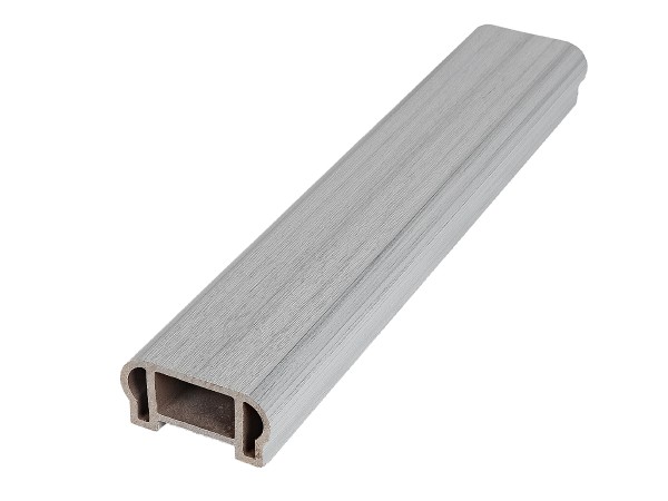 Перила верхнее фигурное Woodvex Co-Extrusion Серый купить в Угличе