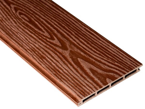 Фасадная доска из ДПК 3D Faynag - Шоколад купить в Угличе