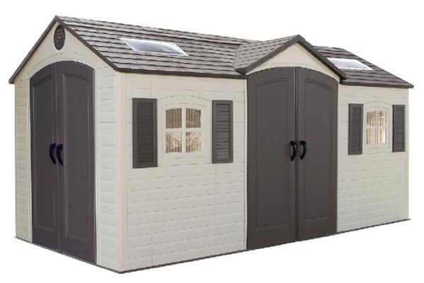 Сарай пластиковый LifeTime 15x8 DD купить в Угличе