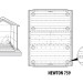Сарай пластиковый Newton 759 купить в Угличе