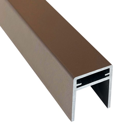 П-профиль Алюминиевый EasyDecking 35x25 Венге купить в Угличе