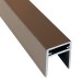 П-профиль Алюминиевый EasyDecking 35x25 Венге купить в Угличе