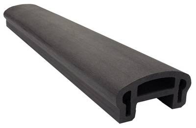 Перила вехнее фигурное Woodvex Select Графит купить в Угличе