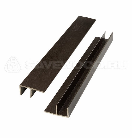 F-профиль ДПК Savewood – Тёмно-коричневый купить в Угличе