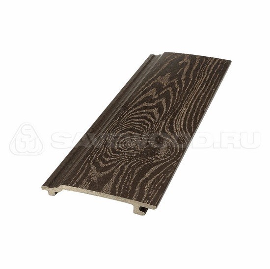 Сайдинг из дпк savewood sw-sorbus тангенциальный распил темно-коричневый купить в Угличе