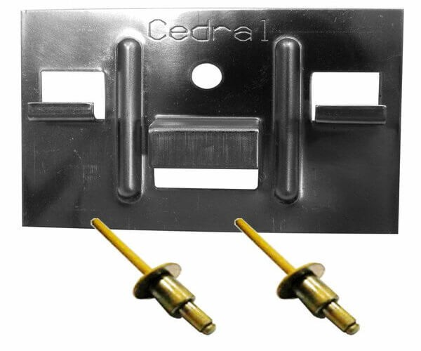 КЛЯММЕР + ЗАКЛЁПКА ДЛЯ CEDRAL CLICK 250 ШТ купить в Угличе