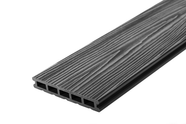 Террасная доска из ДПК RusDecking Unodeck Mogano - Графит купить в Угличе