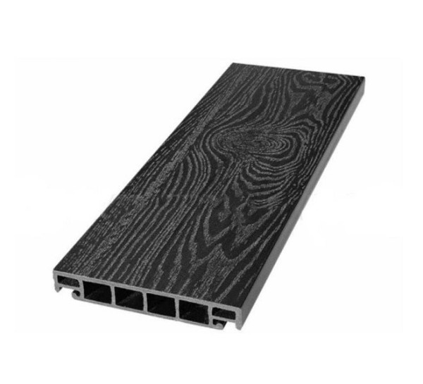 Террасная доска из ДПК SW Salix (T) 2D чёрный купить в Угличе