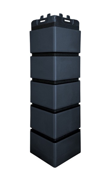 Угол Grand Line клинкерный кирпич ПРЕМИУМ Графит (шов RAL 9005) купить в Угличе